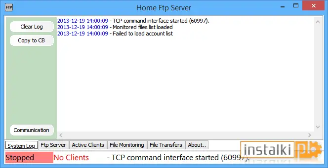 Okladka Home FTP Server